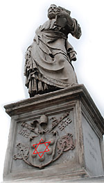 St. Peter Statue At Vatican With Hexagram St. Peter Statue At Vatican With Hexagram